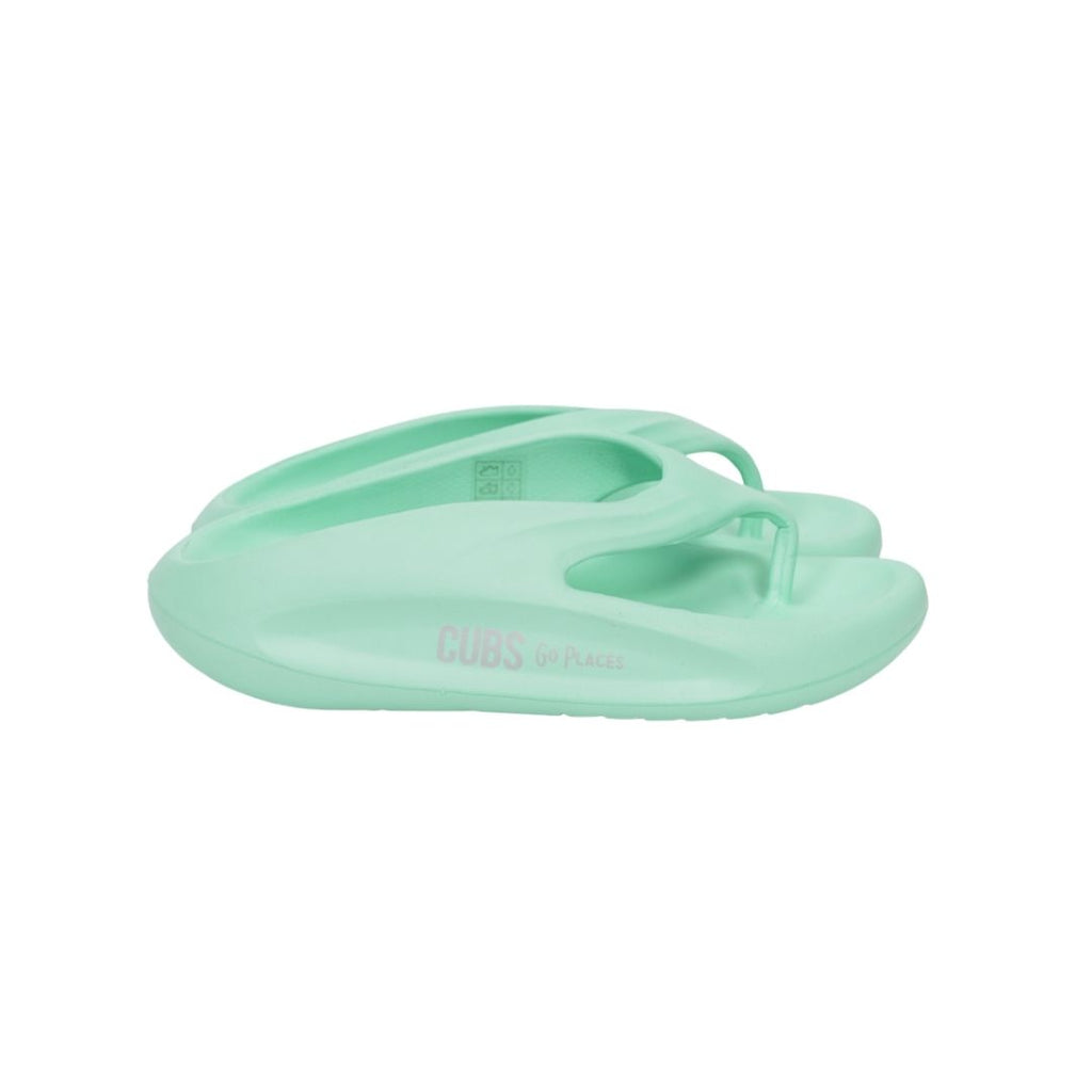 CUBS Chunky High Platform Flip Flop Mint Green