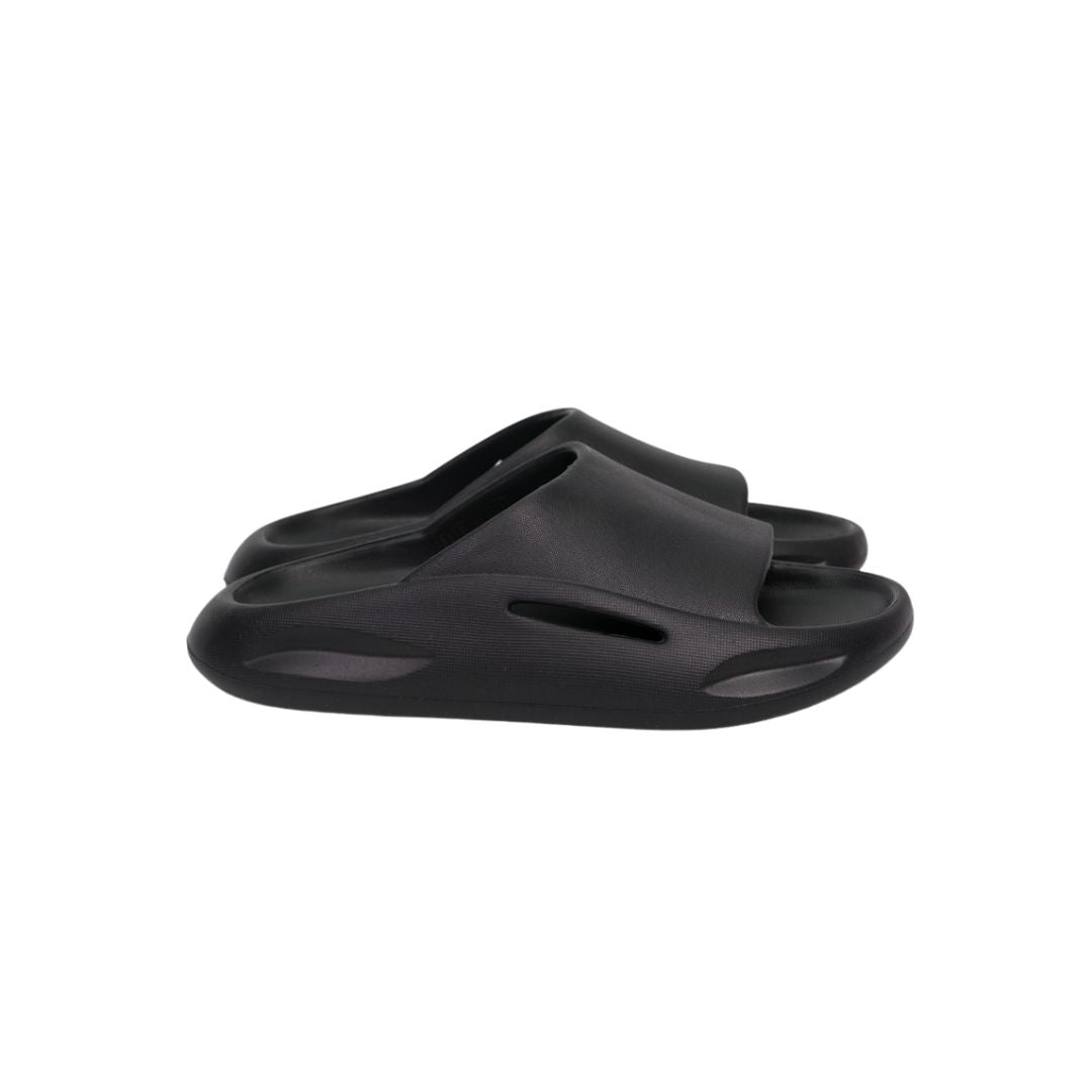 CUBS Adults Pillow Slipper High Platform Black