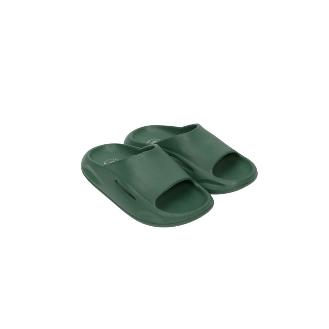 CUBS Adults Pillow Slipper High Platform Army Green