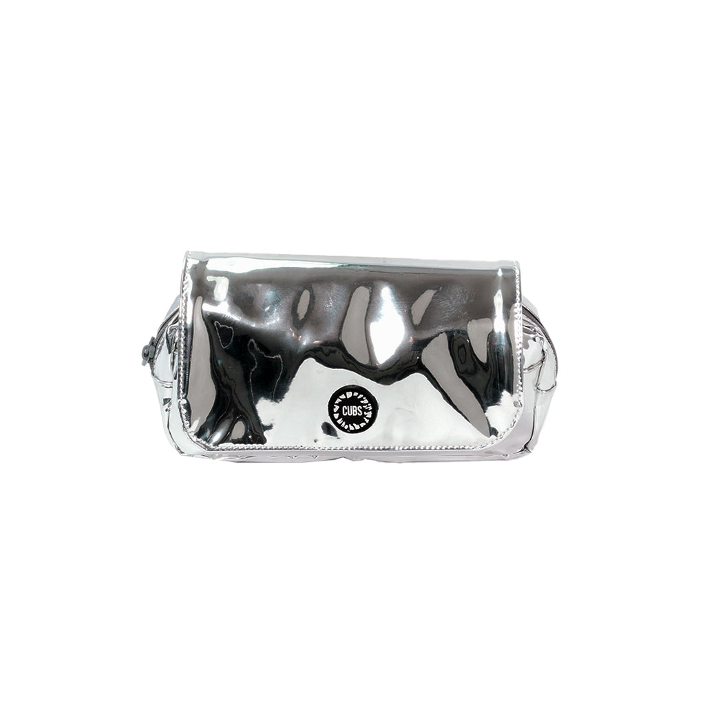 Holographic Silver High School Pencil Case