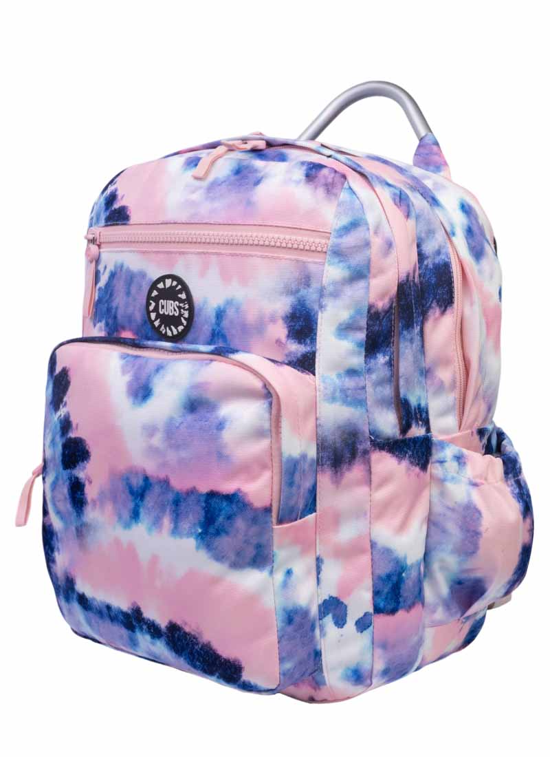 Bluish Tie Dye backpack Bag1
