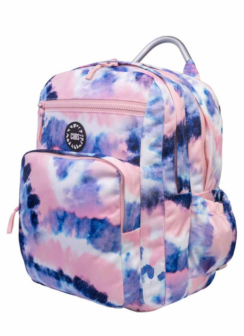 Bluish Tie Dye backpack Bag1