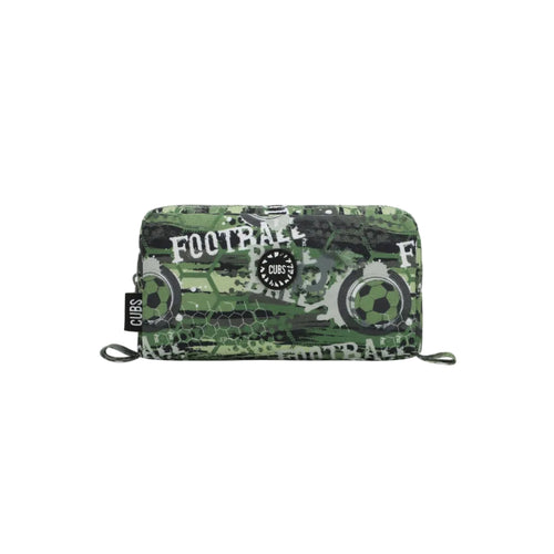 Army Green Football Pencil Case