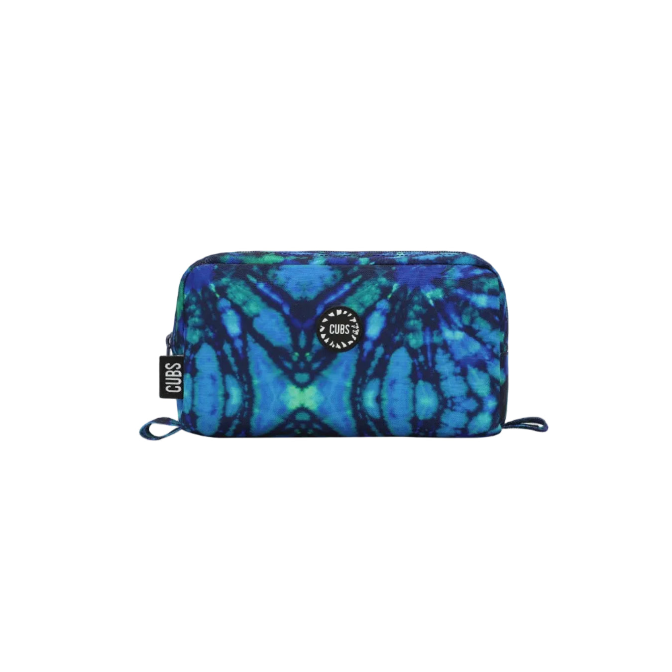 Deep Blue Tie Dye Pencil Case