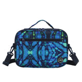 Deep Blue Tie Dye Lunch Bag