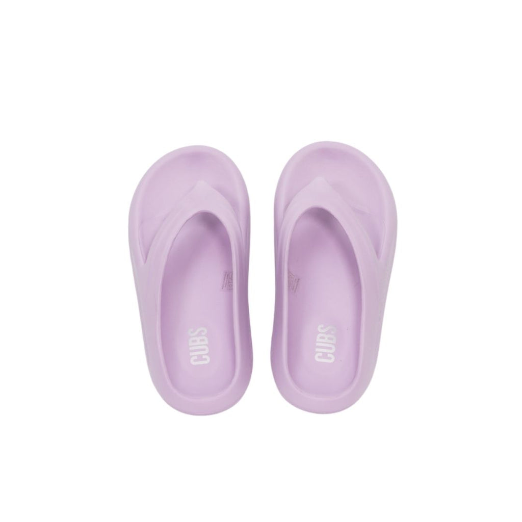 CUBS Chunky High Platform Flip Flop Lilac