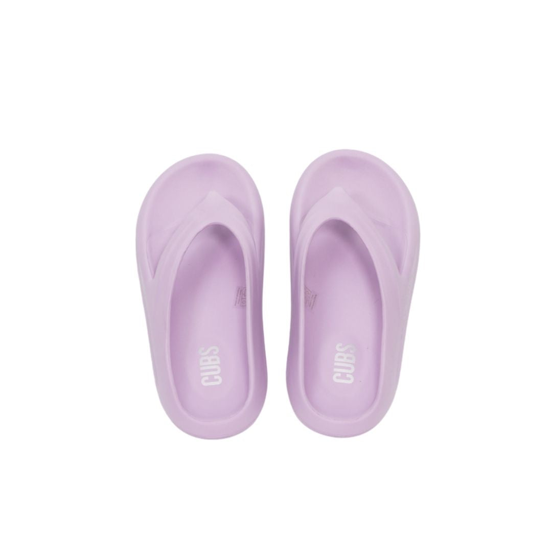 CUBS Chunky High Platform Flip Flop Lilac