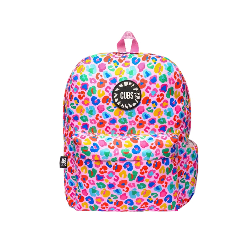Pink Leopard Girl Junior Backpack