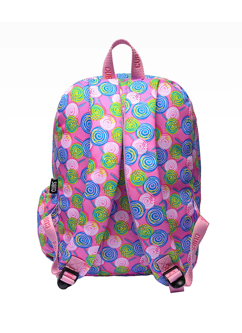 Pink Lollipop Big & Basic Backpack