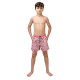 CUBS Pink Flamingo Swim Trunks