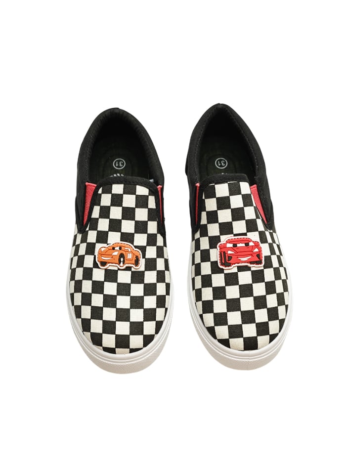 Racing Cars Slip-on Sneaker