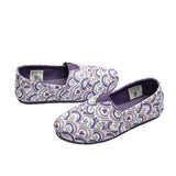 Purple Hearts Slip-On Kids Espadrilles