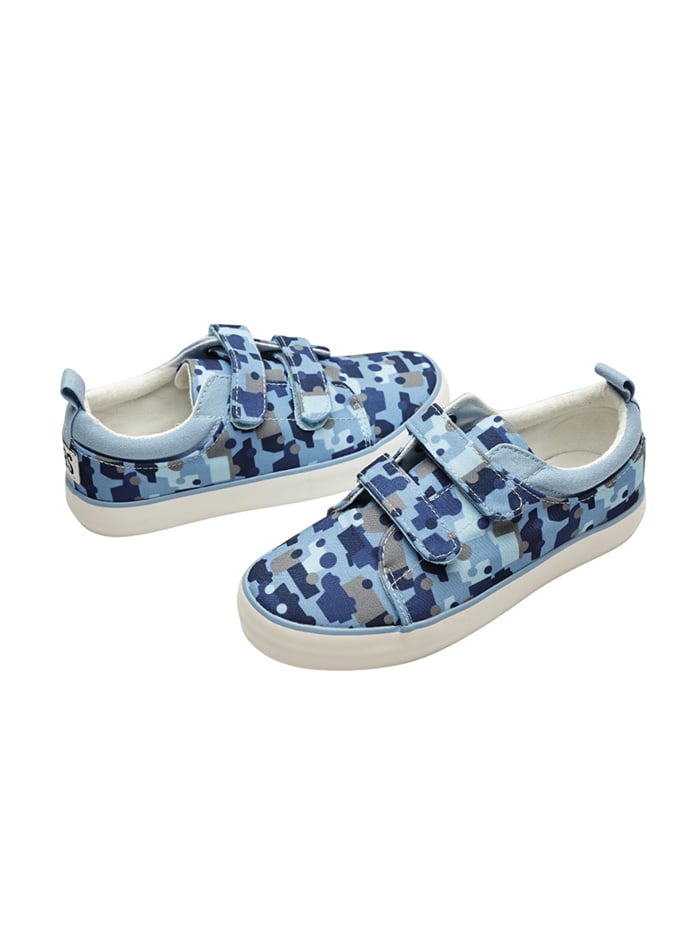 Cars Camouflage Double Strap Sneaker