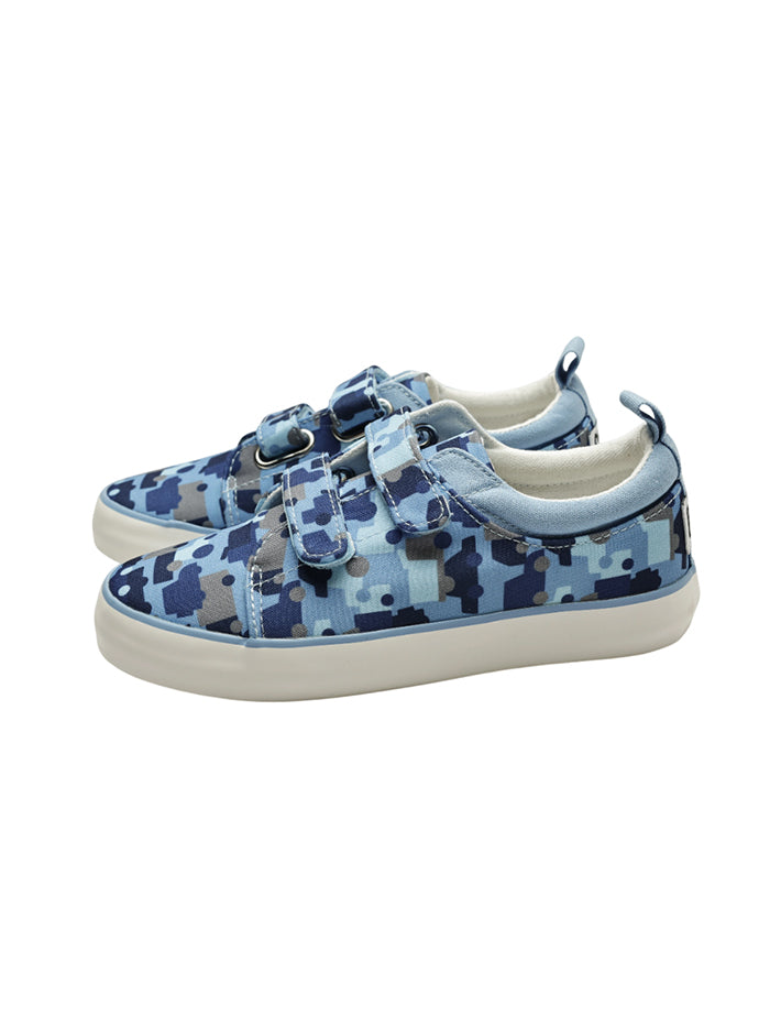 Cars Camouflage Double Strap Sneaker