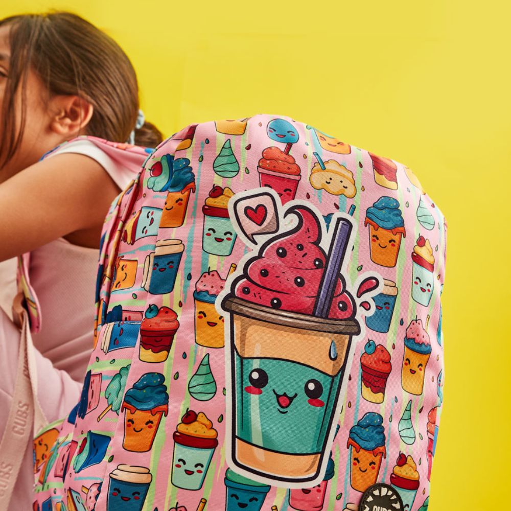 Cute Frappe Big & Basic Backpack