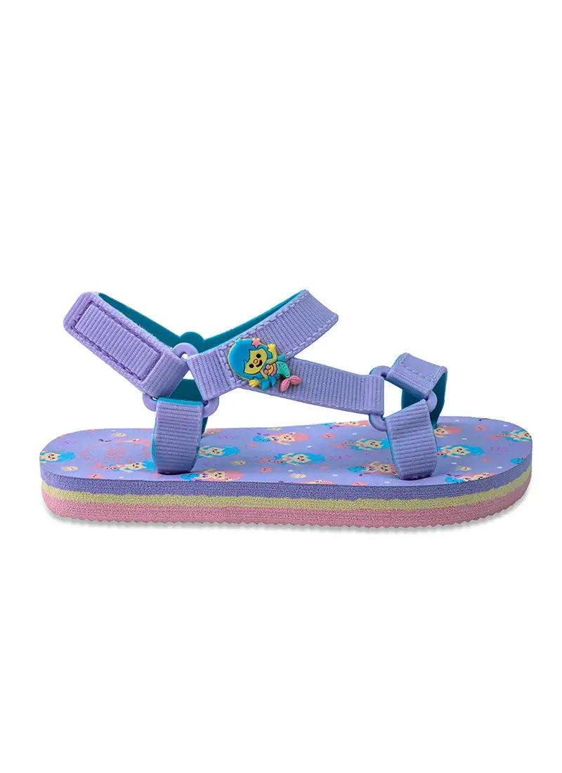 Sling Sandal Junior Girls lilac Mermaid