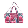 Burgandy Tie dyeduffle bag