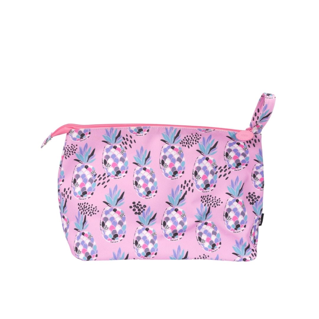 Lilac Pineapples Large Pouch