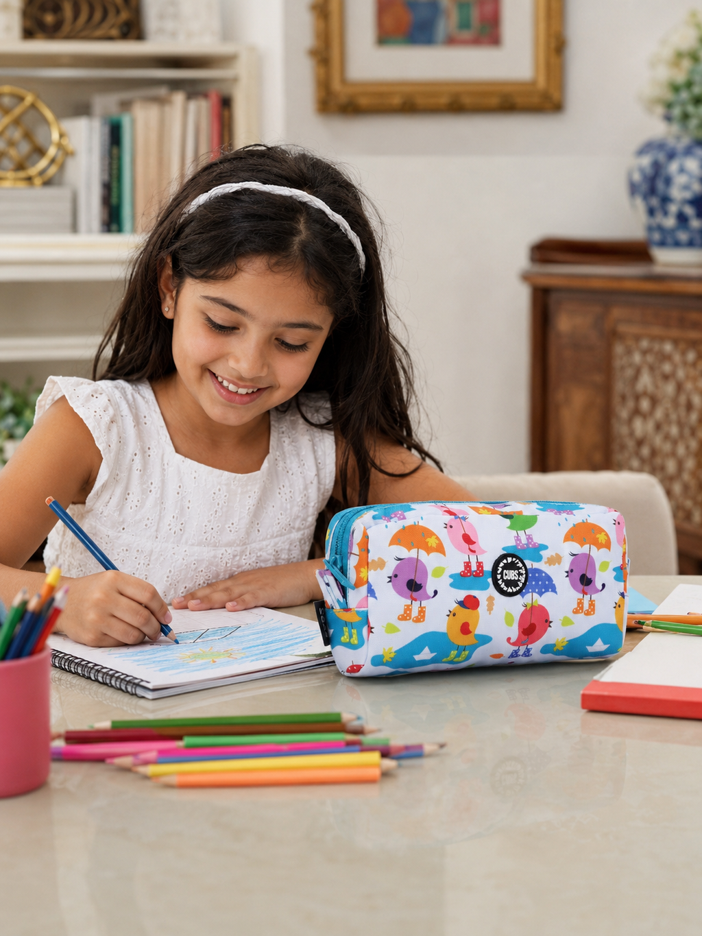 Rainy Day Junior Student Pencil Case