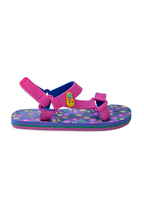 Big Girls' Pineapple Print Sandals