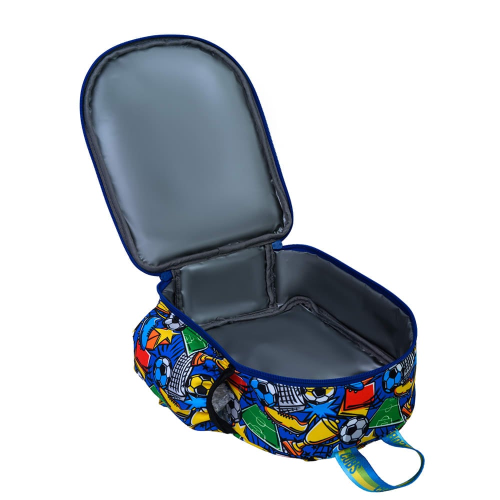 Football Fan letter O Nursery Lunch Backpack