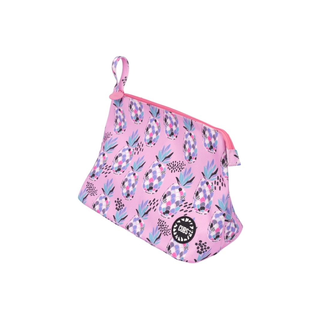 Lilac Pineapples Large Pouch
