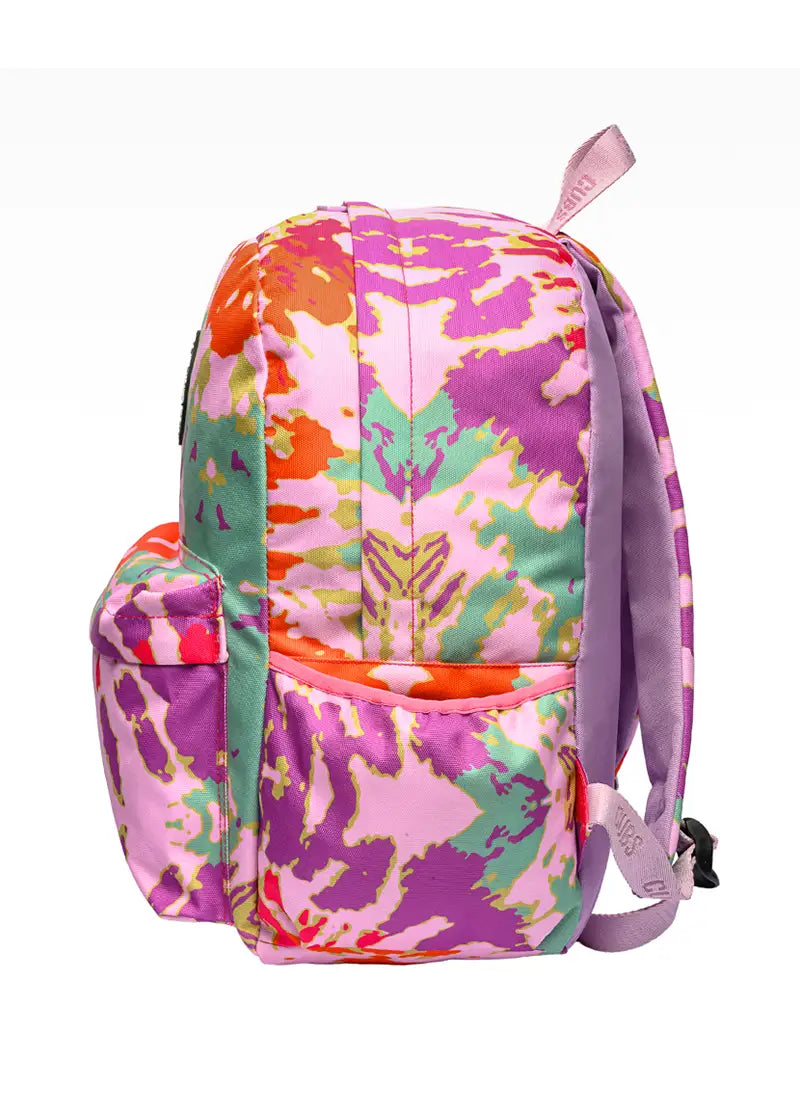 Purple & Orange Tie Dye Junior Backpack
