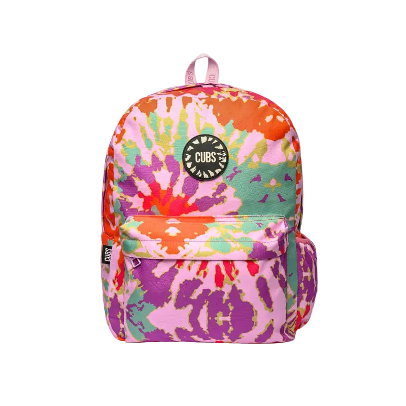 Purple & Orange Tie Dye Junior Backpack