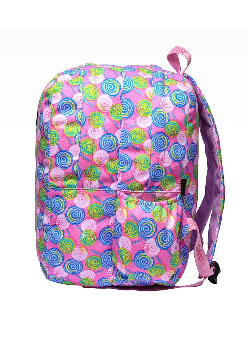 Pink Lollipop Big & Basic Backpack