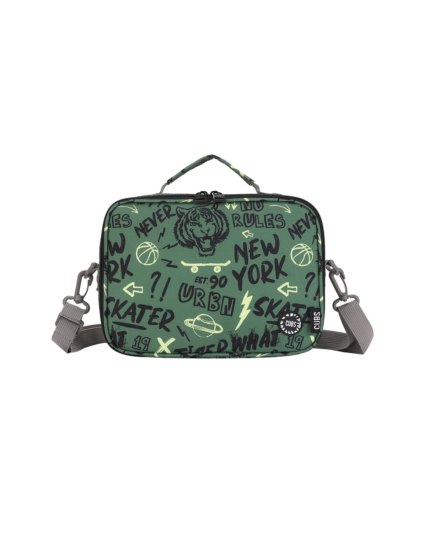 New York Tiger Classic Lunch Bag With Shoulder Strap