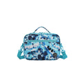 Turquoise Tie Dye cross body lunch bag