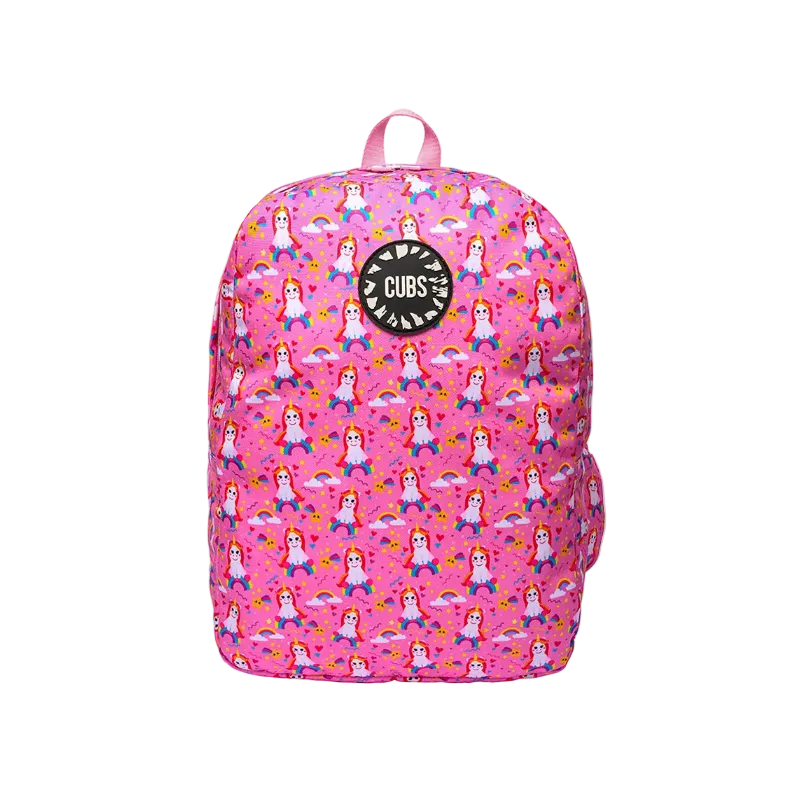 Unicorn over the rainbow Big & Basic Backpack