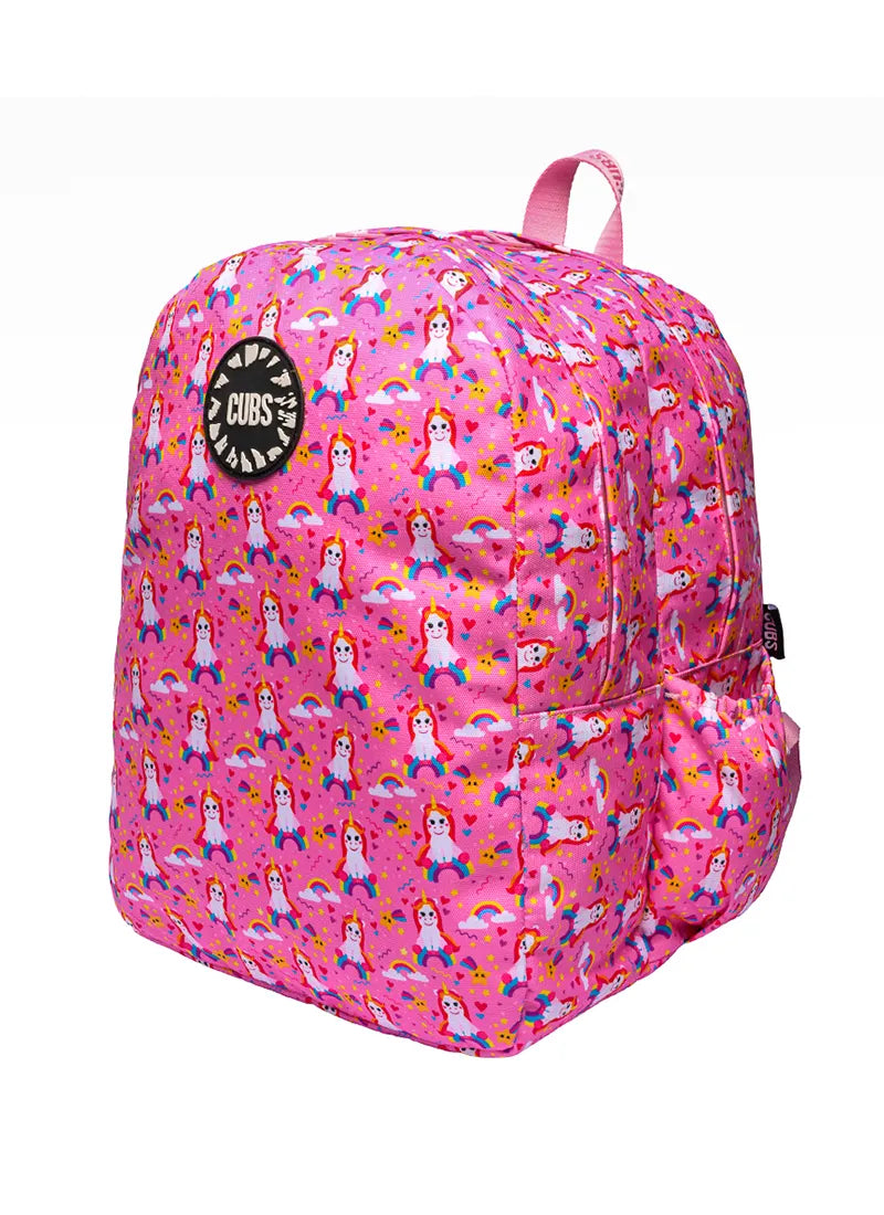 Unicorn over the rainbow Big & Basic Backpack