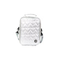 Shiny Silver High School Lunch Bag