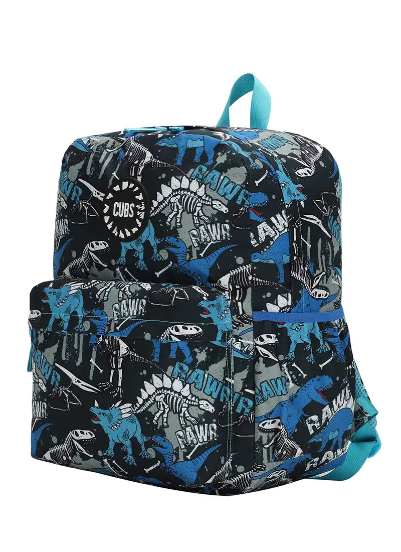 Black and Blue Roar Junior Student Backpack