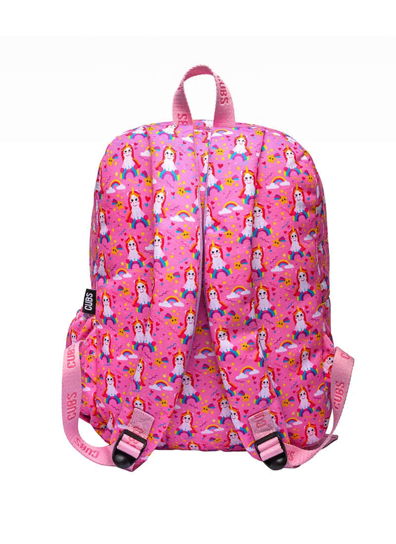Unicorn over the rainbow Big & Basic Backpack