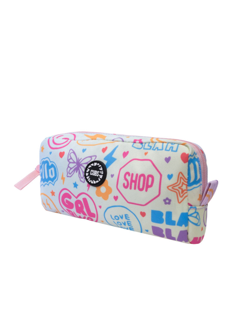 Hello Power Girl Pencil case
