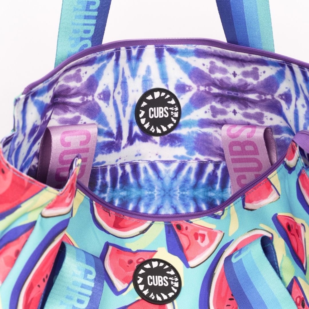 Ice watermelon & purple tie dye