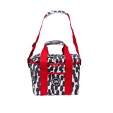 Black & White Dots 32 Cans Cooler Bag