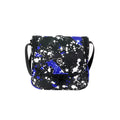 Blue Black Splashing Paint Lunch bag bag1