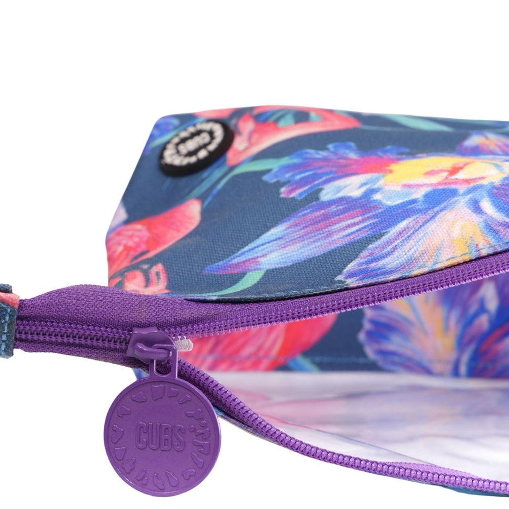 Skinny Flamingos medium pouch
