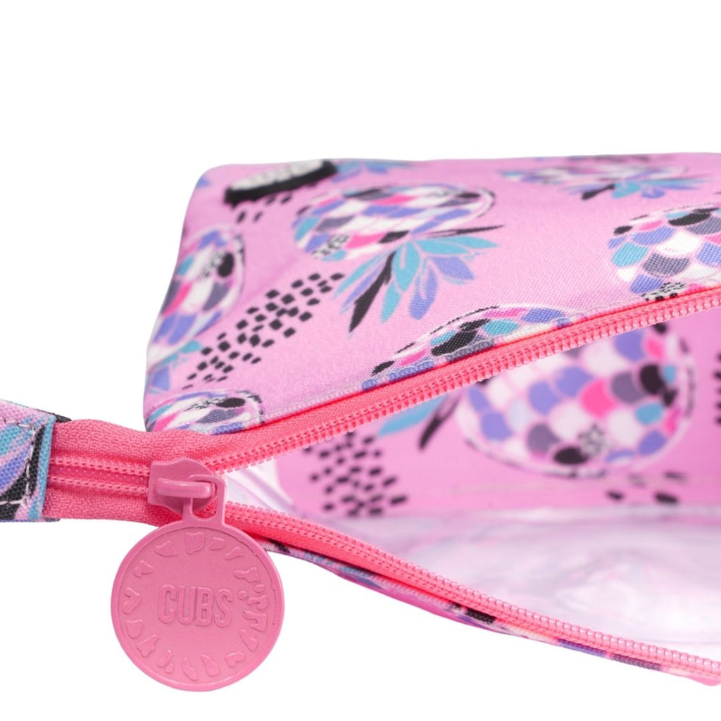 Lilac Pineapples Large Pouch