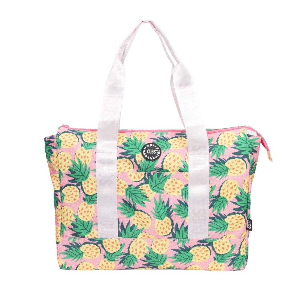 Pineapple Fiesta women tote bag