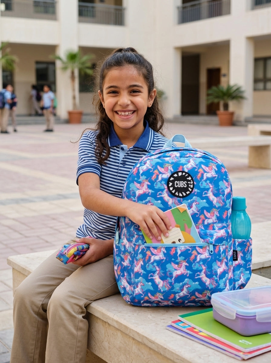 Unicorn Angel Junior Student Backpack