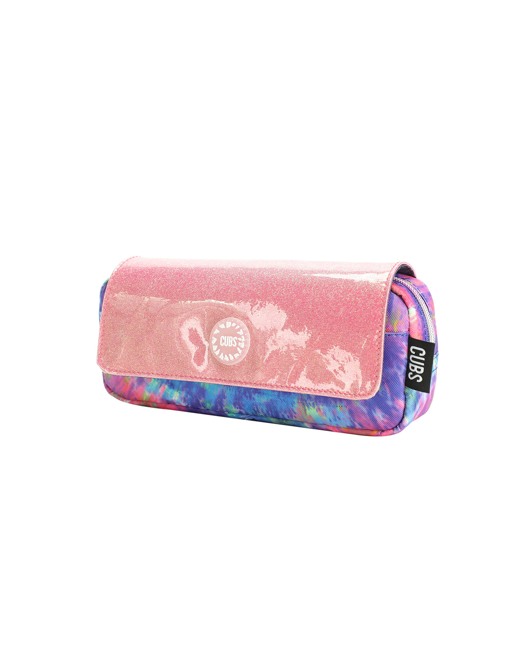 Blue and Purple tie dye High School Pencil Case
