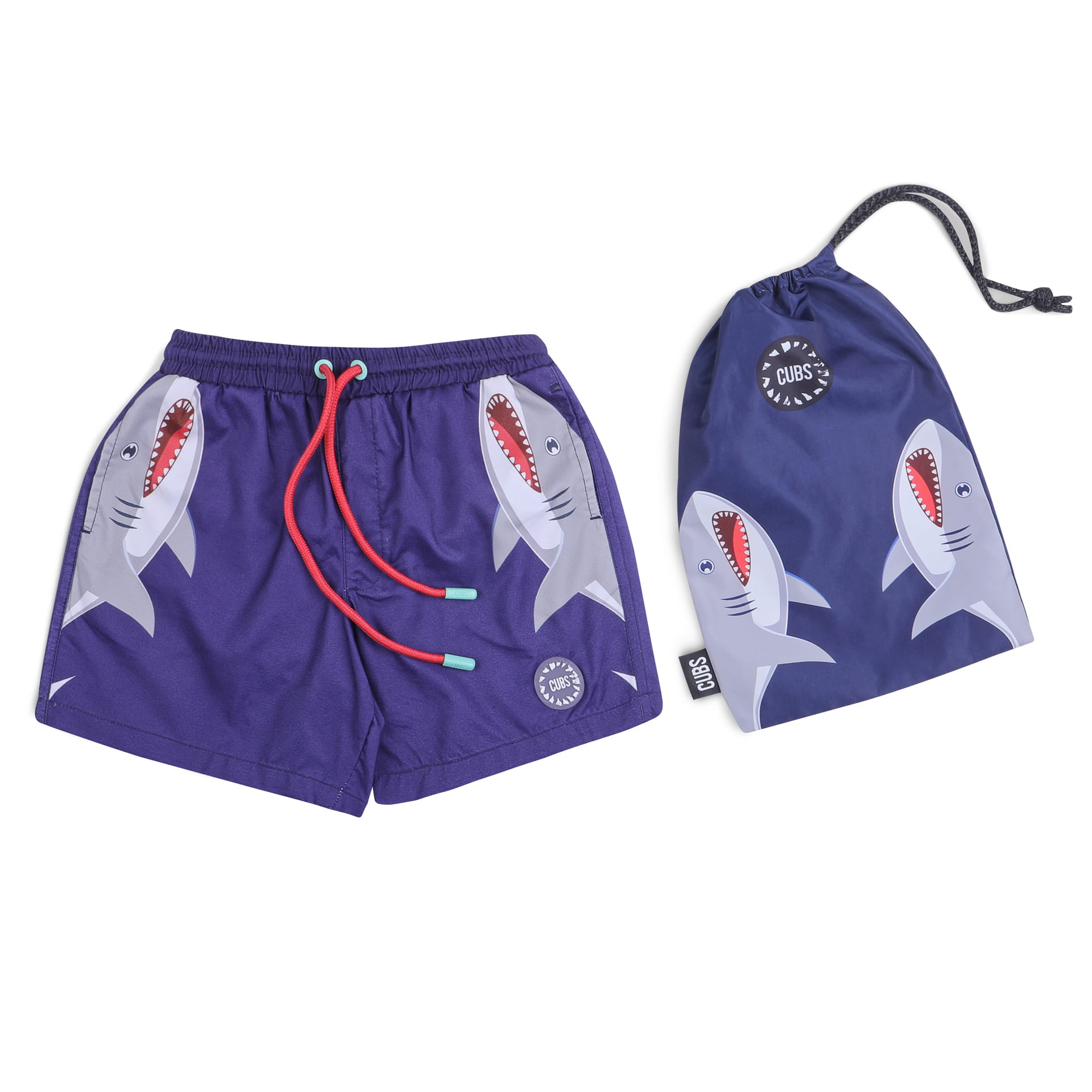 CUBS Dangerous Shark Swim Trunk