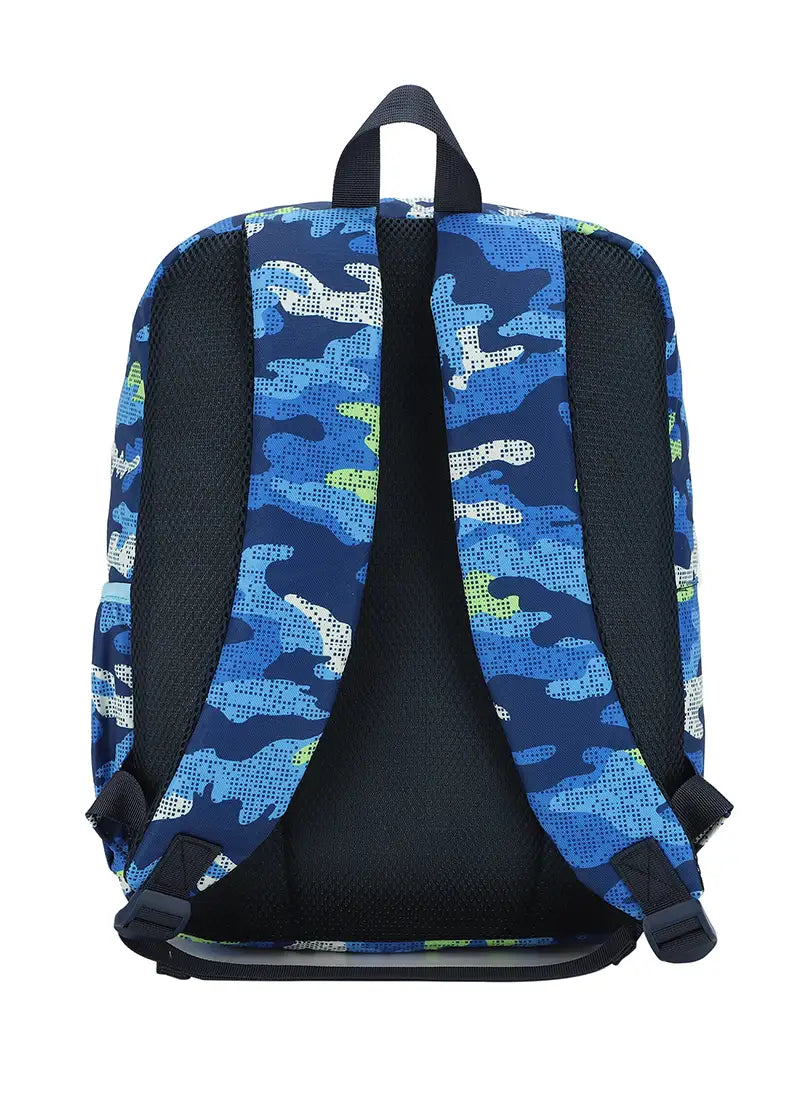 Camouflage Blue Junior Student Backpack