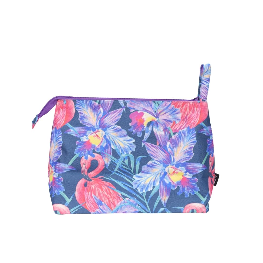 Skinny Flamingos Large Pouch