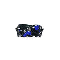 Blue Black Splashing Paint Pencil case bag1