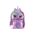 Cute Purple Unicorn Sequin Letter L